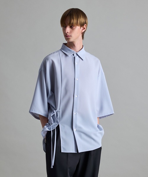 JUNRED(ジュンレッド)の「シアードライコードシャツ(シャツ/ブラウス・メンズ・ライトグレー/ホワイト/ブラック・L/M/S)」の3枚目の写真