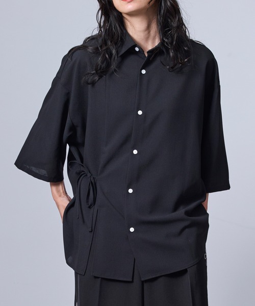 JUNRED(ジュンレッド)の「シアードライコードシャツ(シャツ/ブラウス・メンズ・ライトグレー/ホワイト/ブラック・L/M/S)」の5枚目の写真