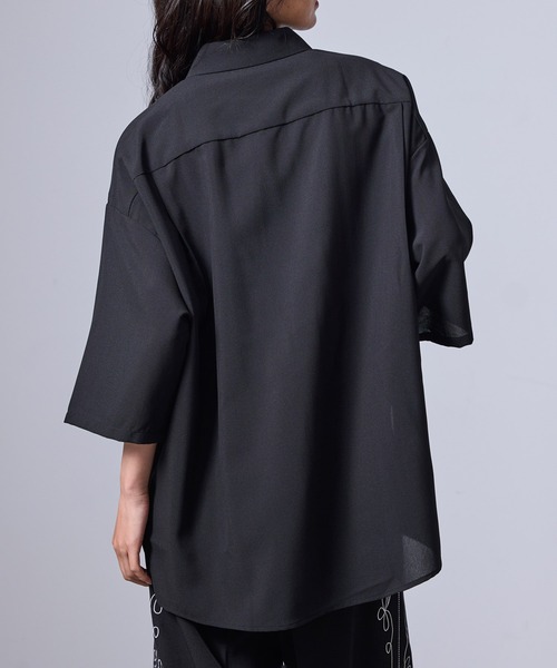 JUNRED(ジュンレッド)の「シアードライコードシャツ(シャツ/ブラウス・メンズ・ライトグレー/ホワイト/ブラック・L/M/S)」の6枚目の写真