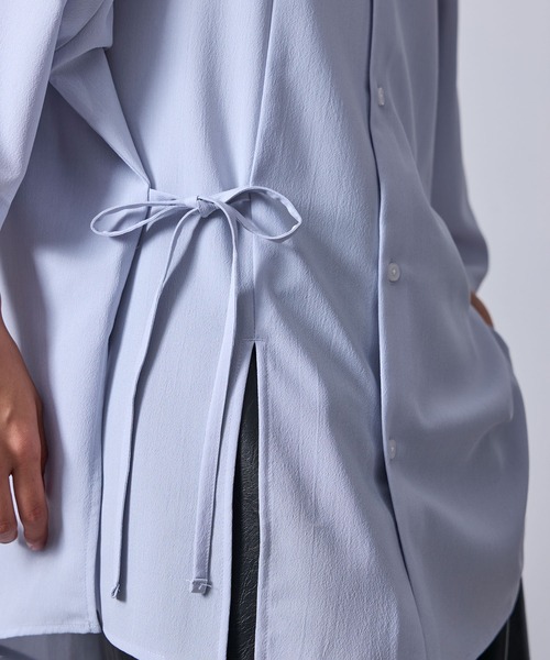 JUNRED(ジュンレッド)の「シアードライコードシャツ(シャツ/ブラウス・メンズ・ライトグレー/ホワイト/ブラック・L/M/S)」の9枚目の写真