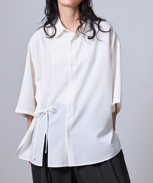 JUNRED(ジュンレッド)の「シアードライコードシャツ(シャツ/ブラウス・メンズ・ライトグレー/ホワイト/ブラック・L/M/S)」の10枚目の写真