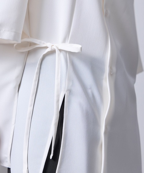 JUNRED(ジュンレッド)の「シアードライコードシャツ(シャツ/ブラウス・メンズ・ライトグレー/ホワイト/ブラック・L/M/S)」の12枚目の写真