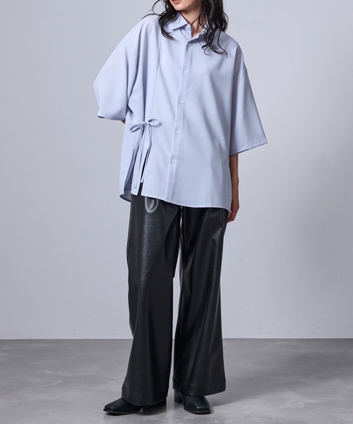 JUNRED(ジュンレッド)の「シアードライコードシャツ(シャツ/ブラウス・メンズ・ライトグレー/ホワイト/ブラック・L/M/S)」の15枚目の写真