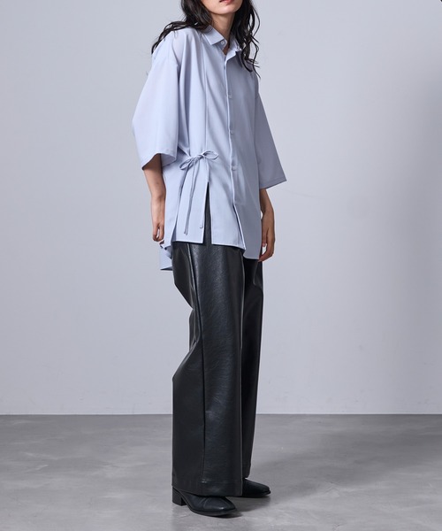 JUNRED(ジュンレッド)の「シアードライコードシャツ(シャツ/ブラウス・メンズ・ライトグレー/ホワイト/ブラック・L/M/S)」の16枚目の写真