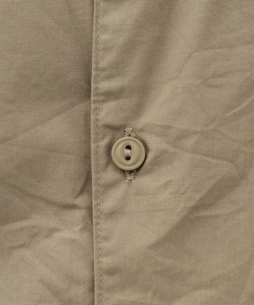 NOMA t.d.(ノーマティーディー)の「NOMA t.d. / ノーマ ティーディー Leaf H.Emb SS Shirt N37-EM03(シャツ/ブラウス・メンズ・ブラック/ボルドー/ベージュ・MEDIUM/LARGE)」の17枚目の写真