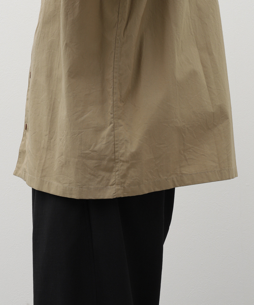 NOMA t.d.(ノーマティーディー)の「NOMA t.d. / ノーマ ティーディー Leaf H.Emb SS Shirt N37-EM03(シャツ/ブラウス・メンズ・ブラック/ボルドー/ベージュ・MEDIUM/LARGE)」の18枚目の写真