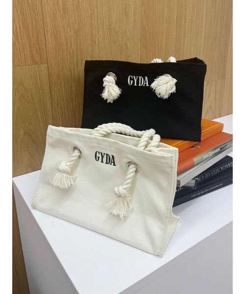 [期間限定値下げ中] オシャレ洋書✴︎GYPET✴︎3冊ハードケース付 GYDAロープ SトートBAG（トートバッグ）｜GYDA（ジェイダ）の