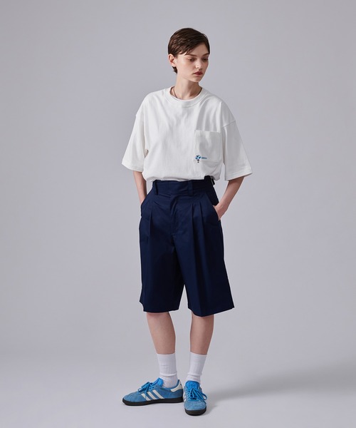 ONCILY(オンシェリー)の「POCKET LOGO T-SHIRT / ポケットロゴTシャツ(Tシャツ/カットソー・メンズ・ホワイト系その他/ブラック/オフホワイト・MEDIUM/LARGE/SMALL)」の15枚目の写真