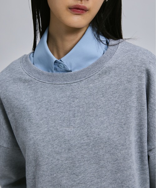 FEKETE（フェケテ）の「FE LOGO SWEAT SHIRT / FEロゴスウェット（スウェット・レディース・グレー/ブラック/ネイビー・LARGE/MEDIUM/SMALL）」の10枚目の写真