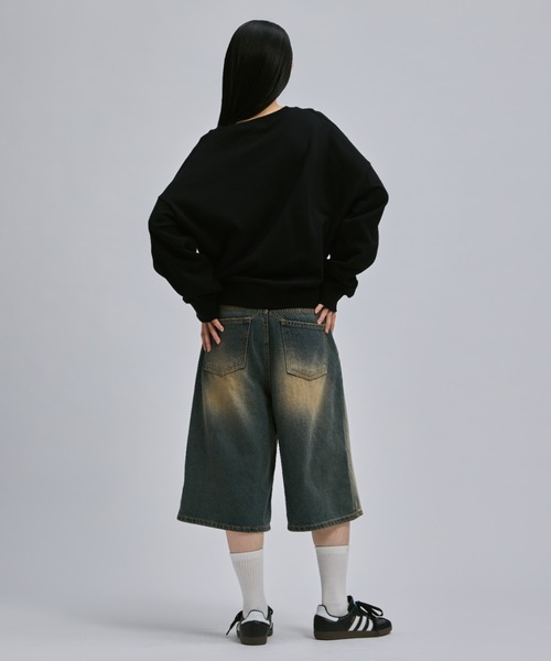 FEKETE（フェケテ）の「FE LOGO SWEAT SHIRT / FEロゴスウェット（スウェット・レディース・グレー/ブラック/ネイビー・LARGE/MEDIUM/SMALL）」の18枚目の写真