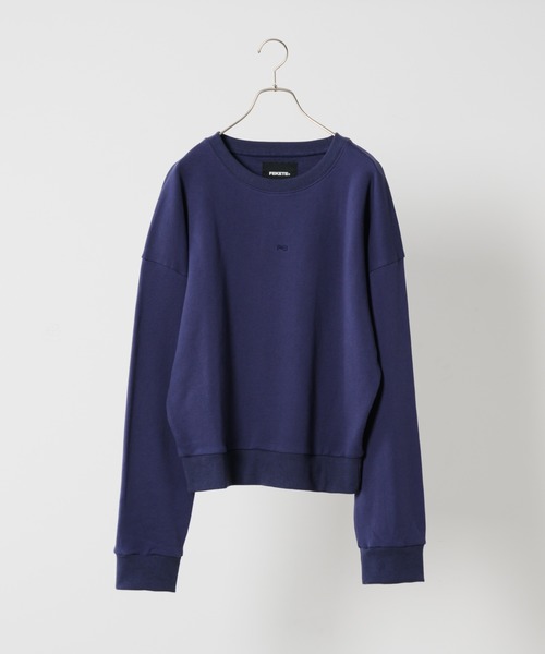 FEKETE（フェケテ）の「FE LOGO SWEAT SHIRT / FEロゴスウェット（スウェット・レディース・グレー/ブラック/ネイビー・LARGE/MEDIUM/SMALL）」の6枚目の写真