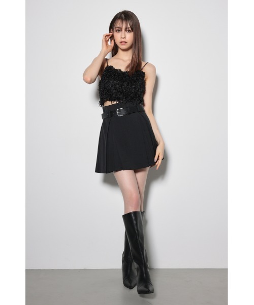 rienda（リエンダ）の「フェイクフェザービスチェ（キャミソール・レディース・ブラック/ホワイト/ブラウン・FREE）」の20枚目の写真