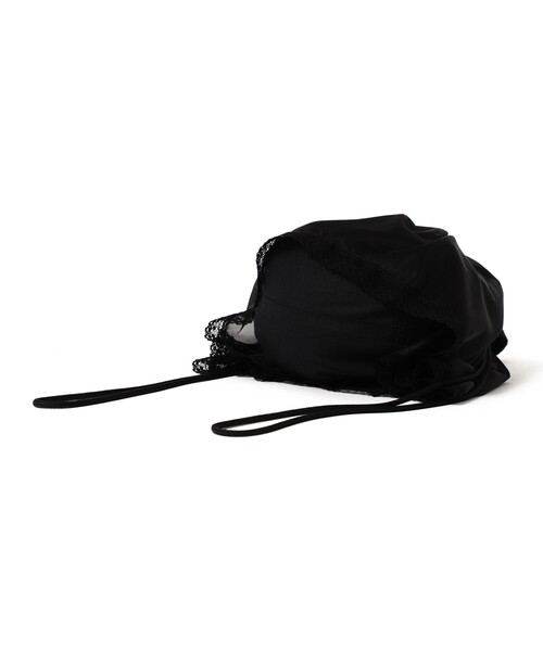 BEAMS BOY（ビームスボーイ）の「NAPRON / 別注 レース ミニ ペイシェント バッグ（トートバッグ・レディース・ホワイト/ブラック・FREE）」の20枚目の写真