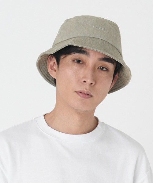 セール】Levi's/リーバイス ESSENTIAL バケットハット グリーン