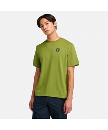 メンズ 半袖 ウーブン バッジ Tシャツ
