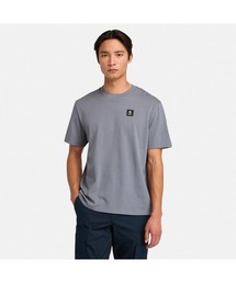 メンズ 半袖 ウーブン バッジ Tシャツ