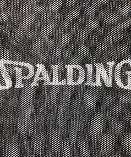 SPALDING(スポルディング)の「【SPALDING/スポルディング】ボールキャリアー/メッシュエコバッグ(エコバッグ/サブバッグ・メンズ・ライトグリーン/ブラック・FREE)」の5枚目の写真