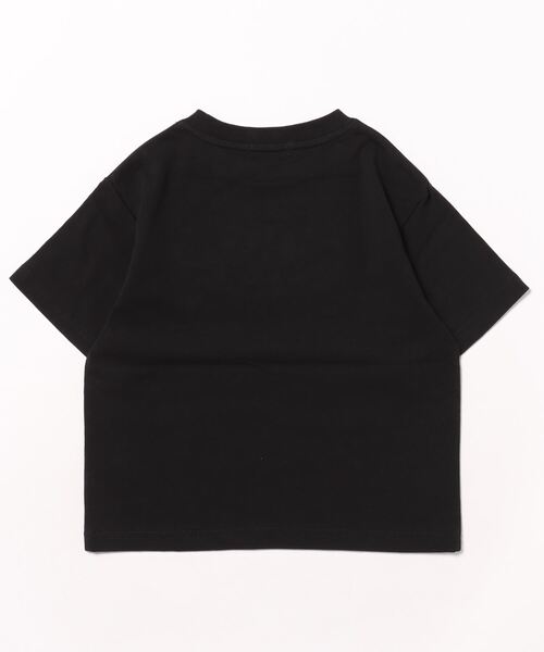 X-girl Stages（エックスガールステージス）の「立体メタリックロゴモチーフ半袖Tシャツ（Tシャツ/カットソー・キッズ・ブラック/オレンジ/オフホワイト・130cm/120cm/90cm/80ｃｍ/100cm/110cm/140cm）」の12枚目の写真