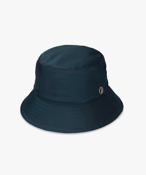 Chapeau d' O(シャポードオー)の「Chapeau d' O Nylon Twill Bucket / シャポードオー(ハット・レディース・ブラック/パープル/ネイビー/ブラウン・M/57.5cm)」の4枚目の写真