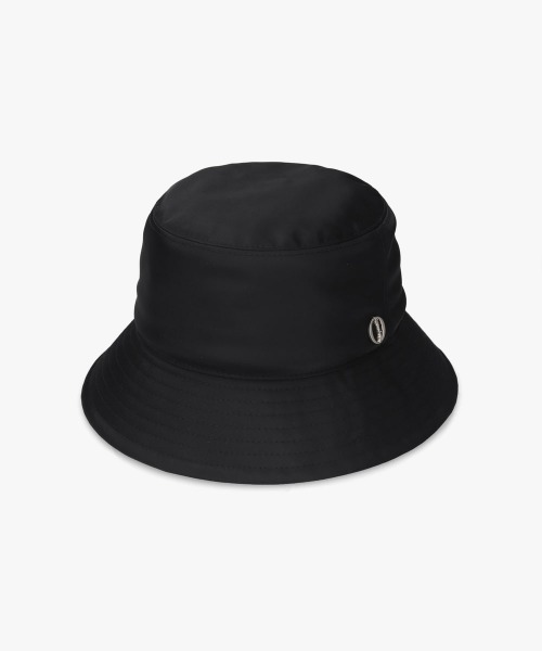 Chapeau d' O(シャポードオー)の「Chapeau d' O Nylon Twill Bucket / シャポードオー(ハット・レディース・ブラック/パープル/ネイビー/ブラウン・M/57.5cm)」の5枚目の写真