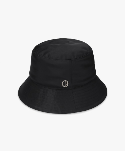 Chapeau d' O(シャポードオー)の「Chapeau d' O Nylon Twill Bucket / シャポードオー(ハット・レディース・ブラック/パープル/ネイビー/ブラウン・M/57.5cm)」の7枚目の写真