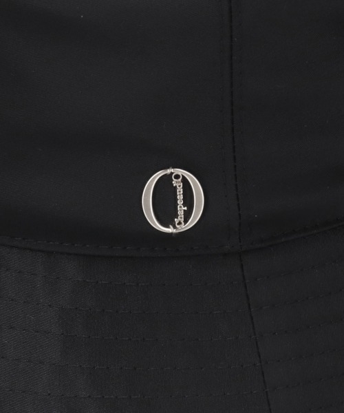 Chapeau d' O(シャポードオー)の「Chapeau d' O Nylon Twill Bucket / シャポードオー(ハット・レディース・ブラック/パープル/ネイビー/ブラウン・M/57.5cm)」の12枚目の写真