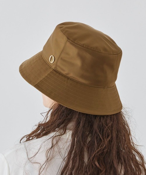 Chapeau d' O(シャポードオー)の「Chapeau d' O Nylon Twill Bucket / シャポードオー(ハット・レディース・ブラック/パープル/ネイビー/ブラウン・M/57.5cm)」の17枚目の写真