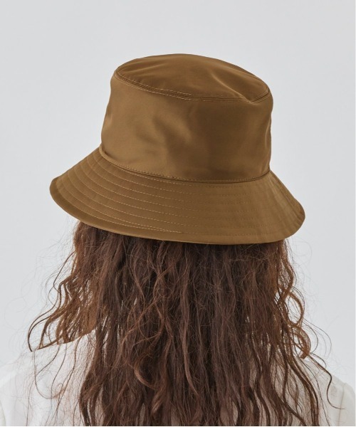 Chapeau d' O(シャポードオー)の「Chapeau d' O Nylon Twill Bucket / シャポードオー(ハット・レディース・ブラック/パープル/ネイビー/ブラウン・M/57.5cm)」の19枚目の写真