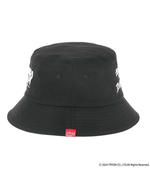 Manhattan Portage（マンハッタンポーテージ）の「Manhattan Portage/マンハッタンポーテージ ハット "THRASHERコラボレーション" BUCKET HAT MP265（ハット・メンズ・ブラック×ホワイト/ブラウン・FREE）」の9枚目の写真