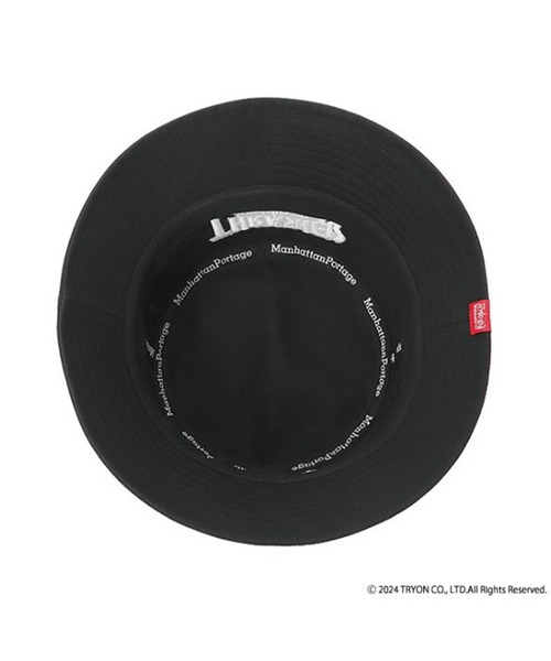 Manhattan Portage（マンハッタンポーテージ）の「Manhattan Portage/マンハッタンポーテージ ハット "THRASHERコラボレーション" BUCKET HAT MP265（ハット・メンズ・ブラック×ホワイト/ブラウン・FREE）」の15枚目の写真