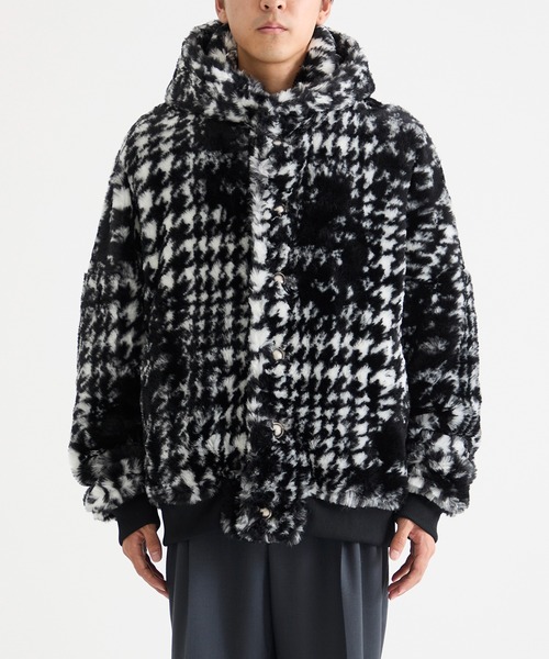 sulvam サルバム　チェーンステッチ　ジップアップ　ブルゾン　ウール　S sulvam（サルバム）の「【sulvam/サルバム】Womens short blouson