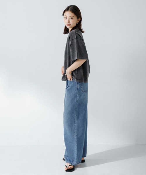 URBAN RESEARCH Sonny Label（アーバンリサーチサニーレーベル）の「USEDLIKEニュアンスフェードカラープルオーバー（Tシャツ/カットソー・レディース・チャコールグレー/ミント/ピンク・FREE）」の16枚目の写真