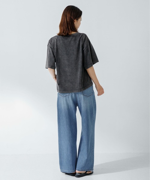 URBAN RESEARCH Sonny Label（アーバンリサーチサニーレーベル）の「USEDLIKEニュアンスフェードカラープルオーバー（Tシャツ/カットソー・レディース・チャコールグレー/ミント/ピンク・FREE）」の17枚目の写真