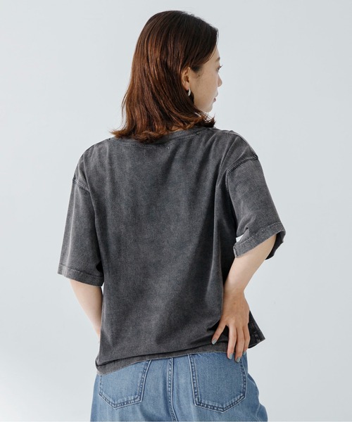 URBAN RESEARCH Sonny Label（アーバンリサーチサニーレーベル）の「USEDLIKEニュアンスフェードカラープルオーバー（Tシャツ/カットソー・レディース・チャコールグレー/ミント/ピンク・FREE）」の14枚目の写真