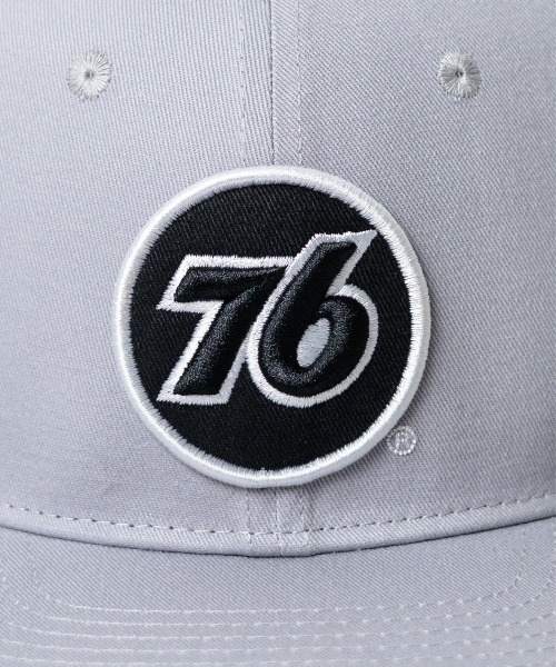 セール】/UNION76/76 BLACK LOGO FLAT CAP（キャップ）｜76