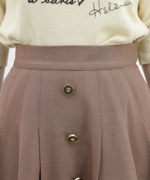 F i.n.t（フィント）の「釦使いパフスリーブジャケットセットアップ（セットアップ・レディース・グレー/ブラウン・FREE）」の15枚目の写真