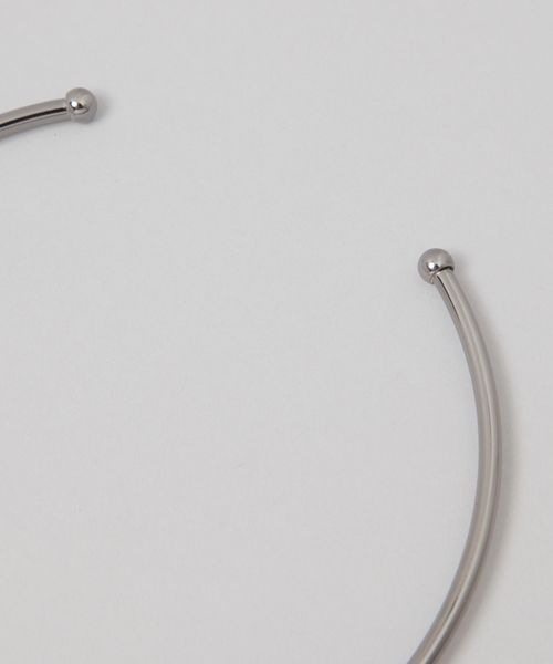 JEANASIS（ジーナシス）の「パールライクチョーカー/139316（チョーカー・レディース・シルバー/ブラック・FREE）」の3枚目の写真