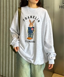 Franklin Climbing | 【Franklin Climbing】ウサギ＆スタジャンスウェット(スウェット)