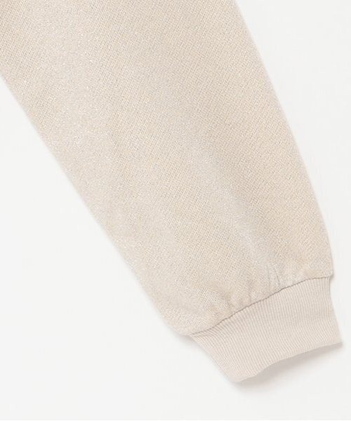 by LOVEiT(バイラビット)の「ラメ裏毛クマ耳パーカー(パーカー・キッズ・ベージュ/グレー・130cm/160cm/120cm/150cm/140cm)」の9枚目の写真