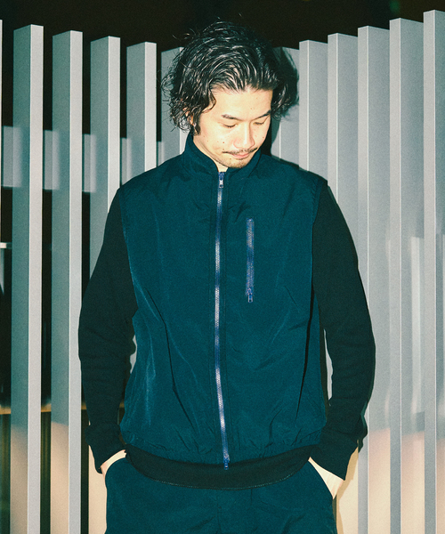 417 EDIFICE（フォーワンセブンエディフィス）の「”DRY TECH” VEST / ベスト（ベスト・メンズ・ネイビー/グレー・MEDIUM/LARGE）」の12枚目の写真
