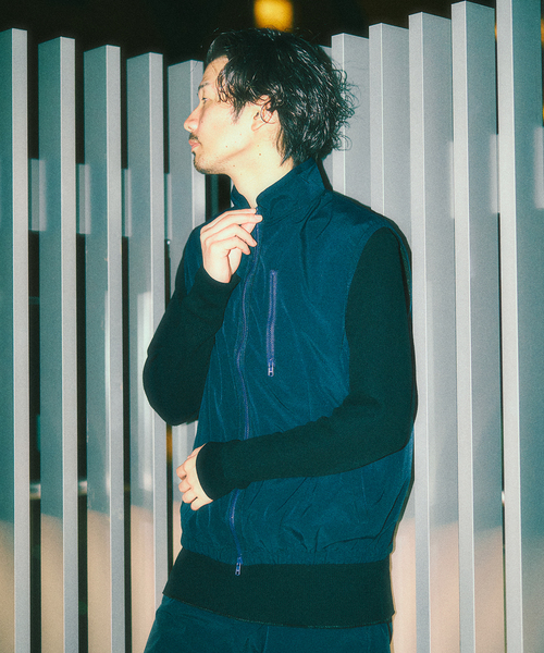 417 EDIFICE（フォーワンセブンエディフィス）の「”DRY TECH” VEST / ベスト（ベスト・メンズ・ネイビー/グレー・MEDIUM/LARGE）」の13枚目の写真