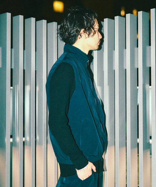 417 EDIFICE（フォーワンセブンエディフィス）の「”DRY TECH” VEST / ベスト（ベスト・メンズ・ネイビー/グレー・MEDIUM/LARGE）」の14枚目の写真