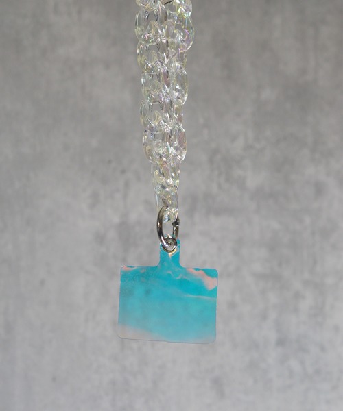 BROTHERHOOD（ブラザーフッド）の「【eY】オーロラ カーブチェーン スマホ リスト ストラップ（スマホグッズ・レディース・クリア/レオパード/ブラウン系その他/ブラウン系その他2・FREE）」の10枚目の写真