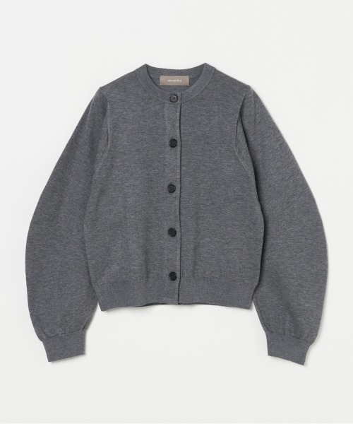 HELIOPOLE（エリオポール）の「BANANA SLEEVE KNIT CARDIGAN（ニット/セーター・レディース・キャメル/グリーン/ブラック/グレー・38）」の3枚目の写真