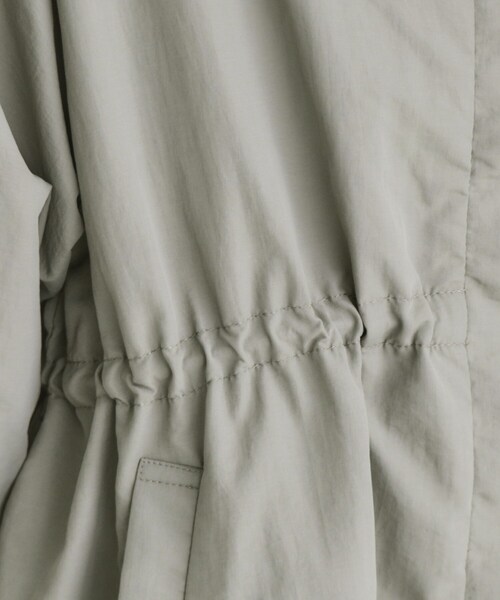 index（インデックス）の「◆スタンドカラーブルゾン【撥水/洗濯機洗い可/UVケア/防シワ】（ブルゾン・レディース・カーキ/ナチュラル/ネイビー・36/38/40/42）」の13枚目の写真