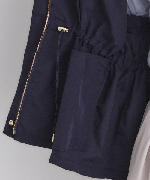 index（インデックス）の「◆スタンドカラーブルゾン【撥水/洗濯機洗い可/UVケア/防シワ】（ブルゾン・レディース・カーキ/ナチュラル/ネイビー・36/38/40/42）」の17枚目の写真
