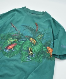 【ヴィンテージ古着】90’s Daytona Beach カエル アニマルプリント Tシャツ USA製