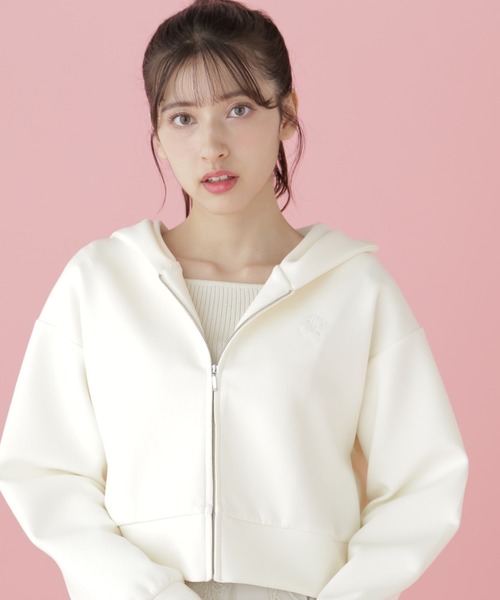 JILL by JILL STUART　ショート丈ダイバーパーカー JILL by JILL STUART｜ショート丈ダイバーパーカー | Rakuten