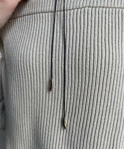 DouDou（ドゥドゥ）の「コードメタルパーツチョーカー（ネックレス・レディース・ゴールド/シルバー・FREE）」の10枚目の写真