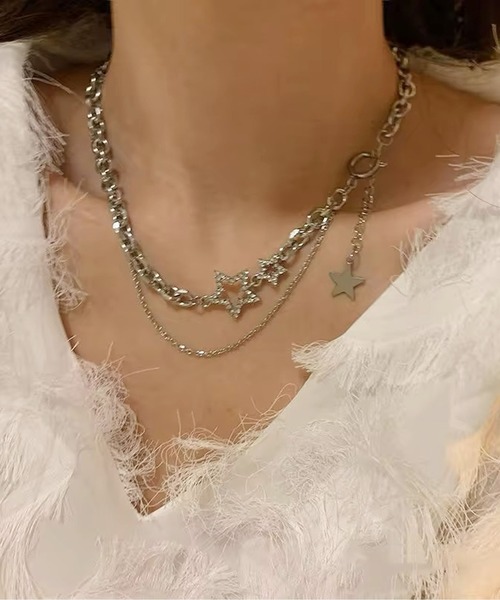 Port(ポート)の「【 Port / ポート 】 シルバー チェーン デザイン ネックレス(ネックレス・レディース・シルバー/シルバー系その他2/シルバー系その他/シルバー系その他3/シルバー系その他4/シルバー系その他5/シルバー系その他6/シルバー系その他7・FREE)」の2枚目の写真